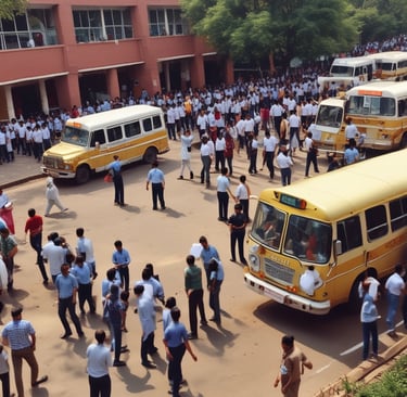 A tall tower with a clock on top of it