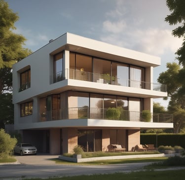 white concrete building