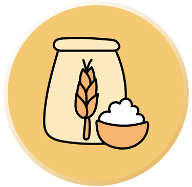 Icono de harina de trigo