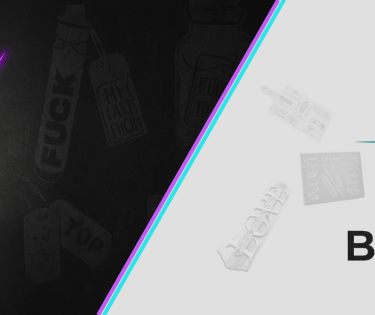 Beauxline Lasers and Twisted Lasers elegant custom charcuterie boards logo