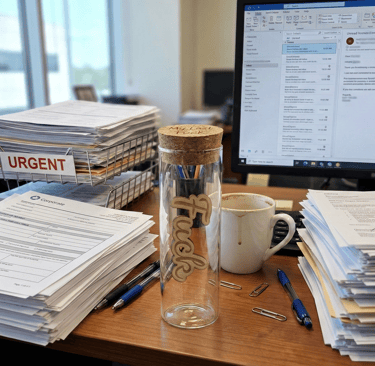 Funny Office last fuck gift