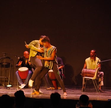 Performance arts martiaux collectif UBUNTU Gala étudiants Afrique FEAC 2026