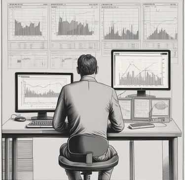 the words marketing and digital written on a black surface