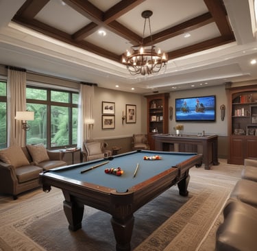 A stunning bathroom remodel featuring modern fixtures.