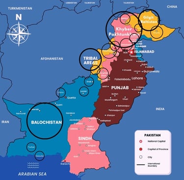 Geographical Coverage- Community Organizations and their Networks