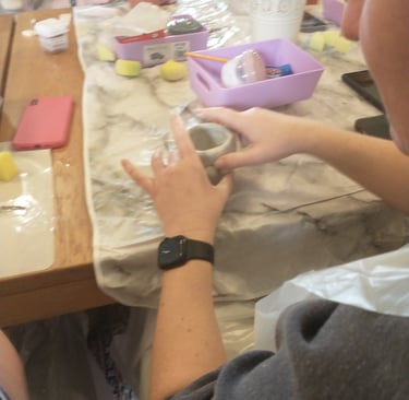 boob pot group activity