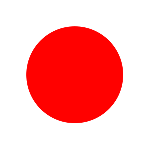 a red background with a white and black background