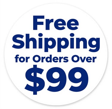 Free shipping sticker