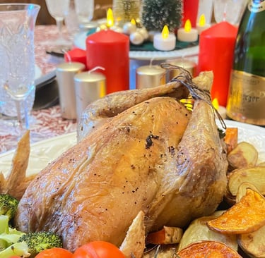 Home cooked Christmas Dinner