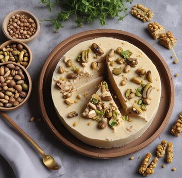 Several transparent blue ovals arranged horizontally.