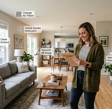 Cozy lived‑in home checklist
