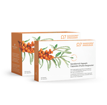 Sanddorn Argousier Sanddornöl-Kapseln