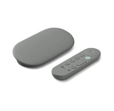 Compact 4K streaming device with voice control and smart home integration, ideal for Netflix, YouTub