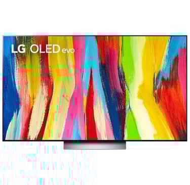 LG OLED evo C2 Series 4K Smart TV featuring deep blacks, infinite contrast and premium design for an