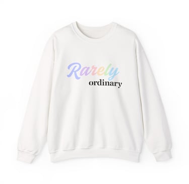 Rarely ordinary Crewneck Sweatshirt, White