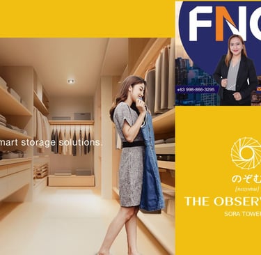 The Observatory Towers Mandaluyong Preselling Storage Solutions
