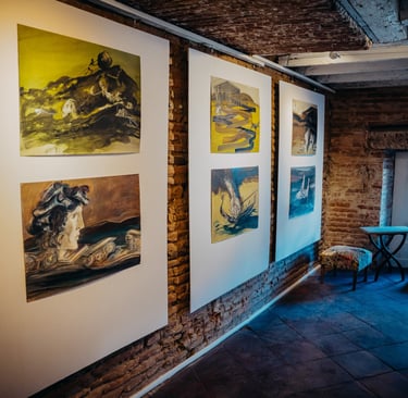 galerie art exposition pop-up toulouse ville rose sud france