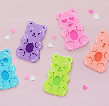 Paper Gummy Bears