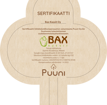 Hiilijalanjäljen kompensointi