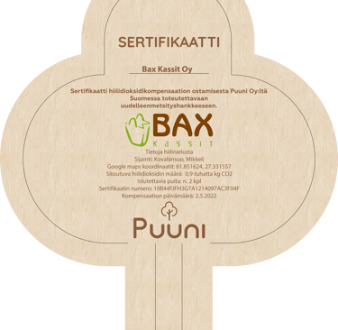 Hiilijalanjäljen kompensointi