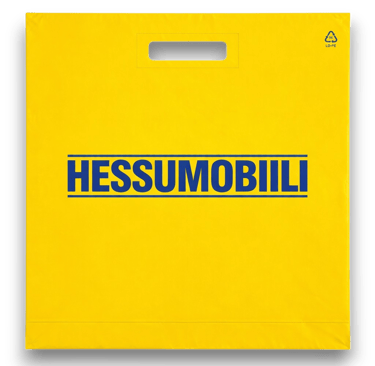 Muovikassi kantoaukolla