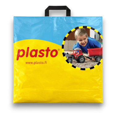 Sangallinen muovikassi