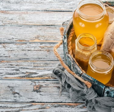 BeePolis. Bee honey. Beautiful honey