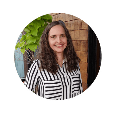 Paula Fontenelle, licensed therapist and mental health speaker in Oregon, smiling outdoors
