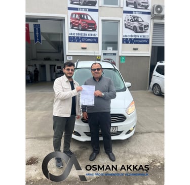 kamyonetten otombile dönüşüm osman akkaş araç proje onx grup otomotiv otomobile çevirme