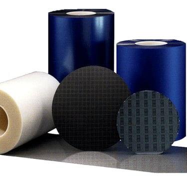 Semiconductor dicing tape rolls