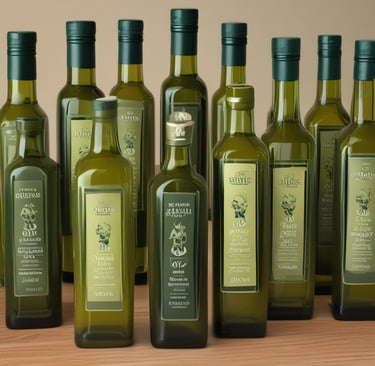 Bottle of nojela marzadro liqueur with two glasses