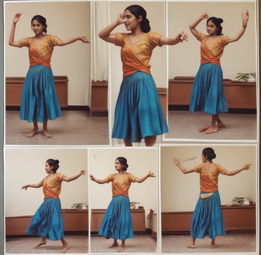 A child and parent working together on a creative DIY project at home