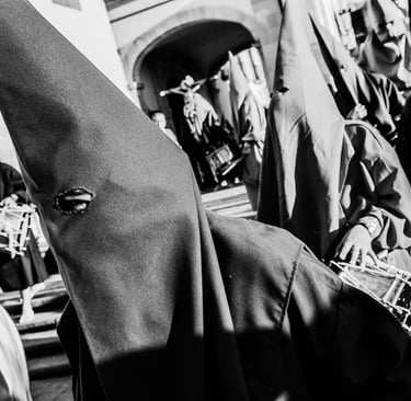 Procesion del Silencio Queretaro photo reportage