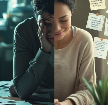 Una mujer y dos actitudes ante el cambio