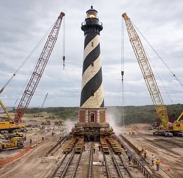 Relocating the Cape Hatteras Lighthouse
