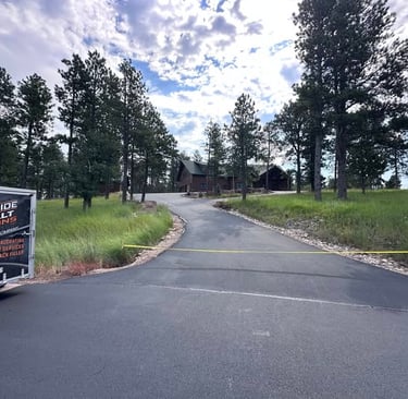 Asphalt seal coating