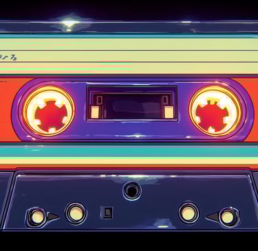 Cassette tape illustration above “Buy beats for creators” — Mikkey Factoid Beat Store