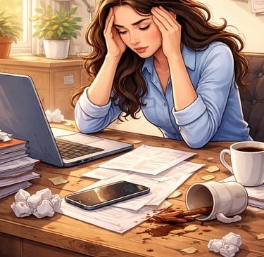 calming self care ritual for stress relief