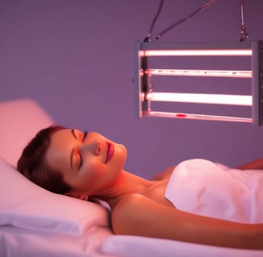 Red light therapy for younger skin