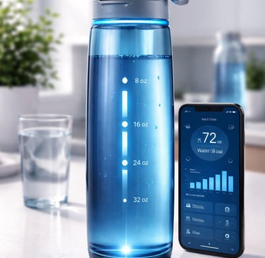 water bottle that tracks water intake for you