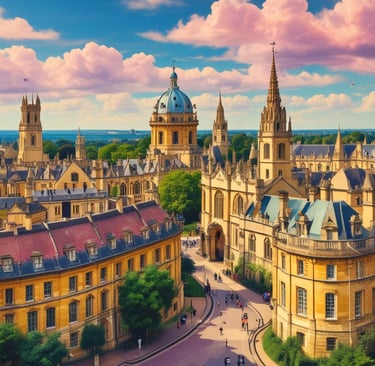 A student happily holding their acceptance letter alongside their visa approval.
