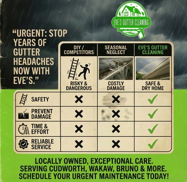 Gutter headaches no more