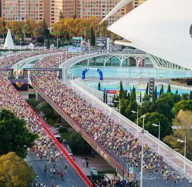VALENCIA AND CIM MARATHON IN DECEMBER