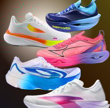 ANTA 910 NINETEN 361 SWIFT RUNNING AND HIRACER RUNNING SHOES