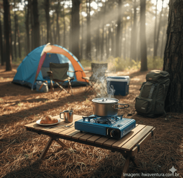 Fogareiro de Maleta: Conforto e Praticidade