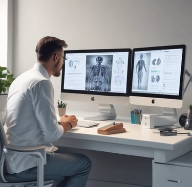 Waiting room with comfortable chairs and natural light at CTK Salud clinic.