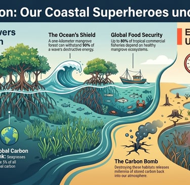 blue carbon coastal superhero