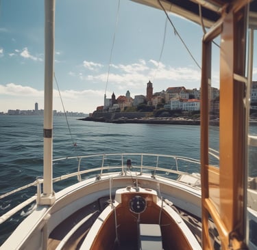 Smiling middle-aged woman standing next to newly installed aluminum windows in a bright living room.