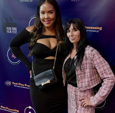 Guests attending a Fear Fame Film Festival event.