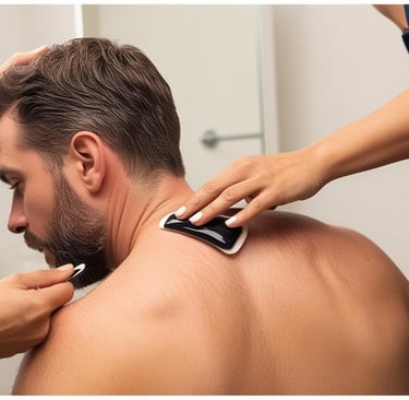 Depilação masculina indolor